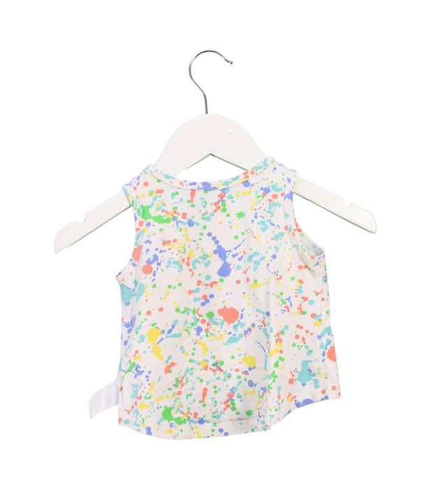 A Multicolour Sleeveless Tops from The Bonnie Mob in size 6-12M for girl. (Back View)