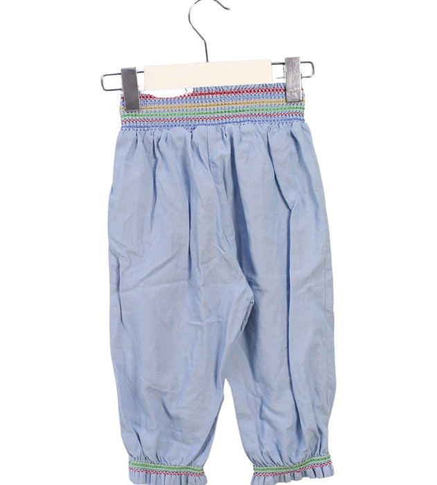 A Blue Casual Pants from Frugi in size 6-12M for girl. (Back View)