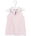 A Pink Sleeveless Tops from Jacadi in size 6-12M for girl. (Front View)