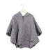 A Grey Capes & Ponchos from DKNY in size 6T for girl. (Front View)