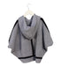 A Grey Capes & Ponchos from DKNY in size 6T for girl. (Back View)