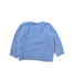 A Blue Crewneck Sweatshirts from Seed in size 3-6M for girl. (Back View)