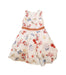 A Multicolour Sleeveless Dresses from Monnalisa in size 3T for girl. (Front View)