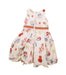 A Multicolour Sleeveless Dresses from Monnalisa in size 3T for girl. (Back View)