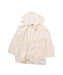 A White Lightweight Jackets from Miki House in size 18-24M for girl. (Front View)