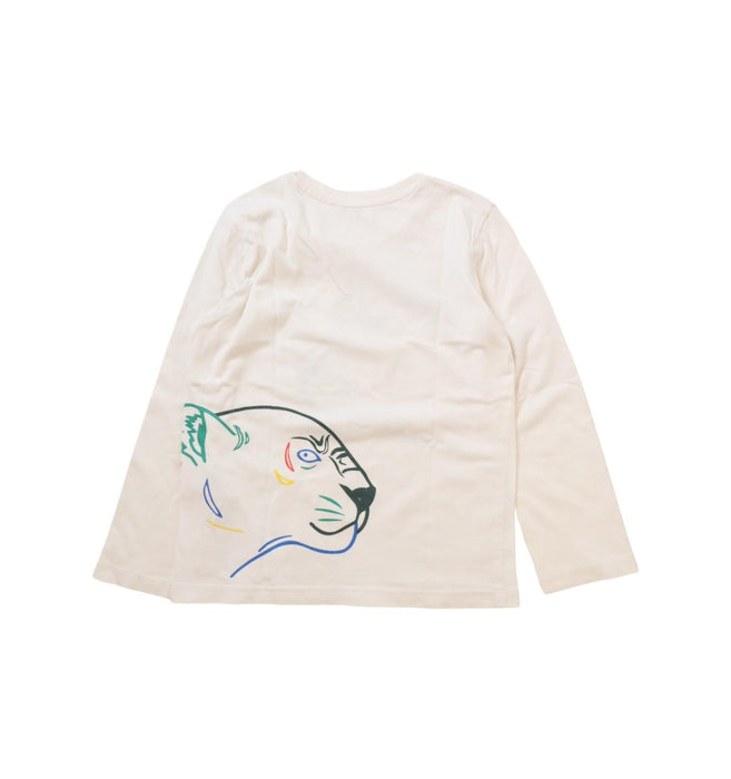 A White Long Sleeve T Shirts from Kenzo in size 3T for girl. (Back View)