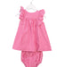 A Pink Dress Sets from Jacadi in size 6-12M for girl. (Front View)