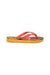 A Red Flip Flops from Havaianas in size 6T for boy. (Back View)