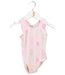 A Pink Swimsuits from Seed in size 6-12M for girl. (Front View)