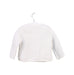 A White Cardigans from Petit Bateau in size 6-12M for girl. (Back View)