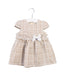 A Beige Dress Sets from Chickeeduck in size 6-12M for girl. (Front View)