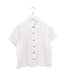 A White Shirts from Janie & Jack in size 6T for girl. (Front View)