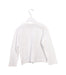 A White Long Sleeve Tops from Comme Ca Ism in size 7Y for girl. (Back View)