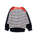 A White Knit Sweaters from Jacadi in size 4T for boy. (Front View)