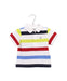 A White Short Sleeve Polos from Tommy Hilfiger in size 6-12M for boy. (Front View)