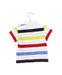 A White Short Sleeve Polos from Tommy Hilfiger in size 6-12M for boy. (Back View)