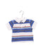 A Blue Short Sleeve Polos from Tommy Hilfiger in size 3-6M for boy. (Front View)