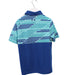 A Blue Short Sleeve Polos from Under Armour in size 8Y for boy. (Back View)