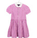 A Pink Short Sleeve Dresses from Polo Ralph Lauren in size 6T for girl. (Front View)