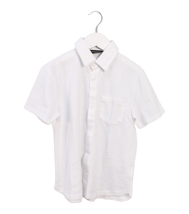 A White Shirts from Comme Ca Ism in size 7Y for boy. (Front View)