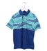 A Blue Short Sleeve Polos from Under Armour in size 8Y for boy. (Front View)