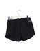 A Black Shorts from Adidas in size 7Y for girl. (Back View)