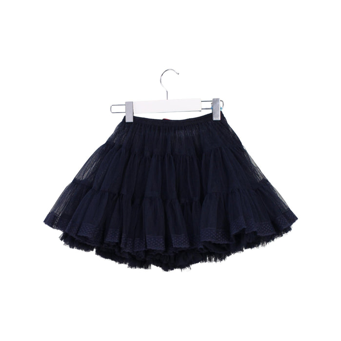 A Navy Tulle Skirts from Nicholas & Bears in size 6T for girl. (Back View)