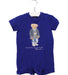 A Blue Short Sleeve Rompers from Ralph Lauren in size 3-6M for boy. (Front View)