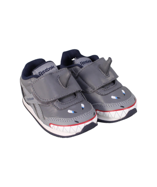 A Grey Sneakers from Reebok in size 12-18M for boy. (Front View)