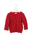 A Red Knit Sweaters from Ralph Lauren in size 12-18M for boy. (Front View)