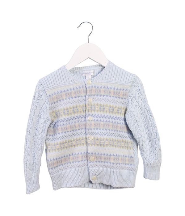 A Blue Cardigans from Ralph Lauren in size 12-18M for boy. (Front View)