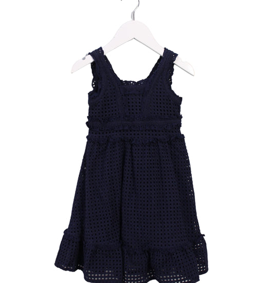 A Navy Sleeveless Dresses from Nicholas & Bears in size 12-18M for girl. (Front View)