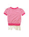 A Pink Short Sleeve Tops from Nicholas & Bears in size 3T for girl. (Back View)