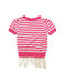 A Pink Short Sleeve Tops from Nicholas & Bears in size 3T for girl. (Back View)