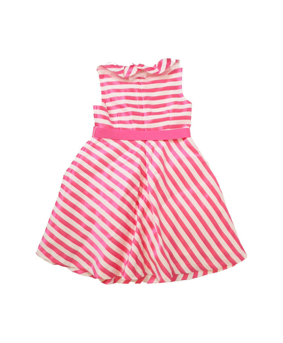 A Pink Sleeveless Dresses from Nicholas & Bears in size 2T for girl. (Back View)