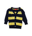 A Yellow Cardigans from Ferrari in size 12-18M for boy. (Front View)