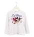 A White Long Sleeve Tops from Monnalisa in size 6T for girl. (Front View)