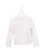 A White Long Sleeve Tops from Moschino in size 6T for girl. (Back View)