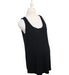 A Black Sleeveless Tops from Ingrid & Isabel in size L for maternity. (Front View)