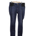 A Blue Jeans from PAIGE in size L for maternity. (Front View)