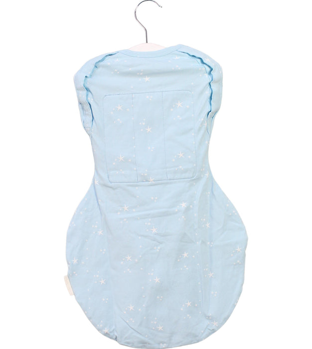 A Blue Sleepsacs from Happiest Baby in size O/S for neutral. (Back View)