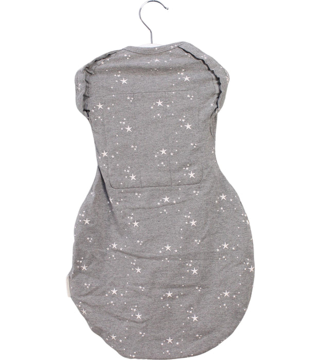 A Grey Sleepsacs from Happiest Baby in size O/S for neutral. (Back View)