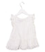 A White Sleeveless Tops from Polo Ralph Lauren in size 5T for girl. (Back View)