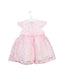 A Pink Short Sleeve Dresses from Chickeeduck in size 12-18M for girl. (Back View)