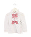 A White Long Sleeve Tops from Nicholas & Bears in size 2T for girl. (Front View)