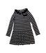 A Black Long Sleeve Dresses from Rykiel Enfant in size 10Y for girl. (Front View)