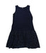 A Navy Sleeveless Dresses from Comme Ca Ism in size 7Y for girl. (Front View)