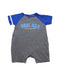 A Grey Short Sleeve Rompers from Mides in size 12-18M for boy. (Front View)