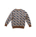 A Brown Knit Sweaters from Velveteen in size 4T for boy. (Back View)