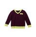 A Burgundy Knit Sweaters from Velveteen in size 4T for boy. (Front View)